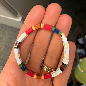 Roxanne Assoulin campfire Bit X Bit Colorful Stretch Bracelet